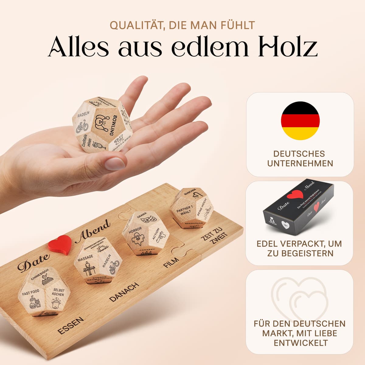 Premium Holzwürfelspiel